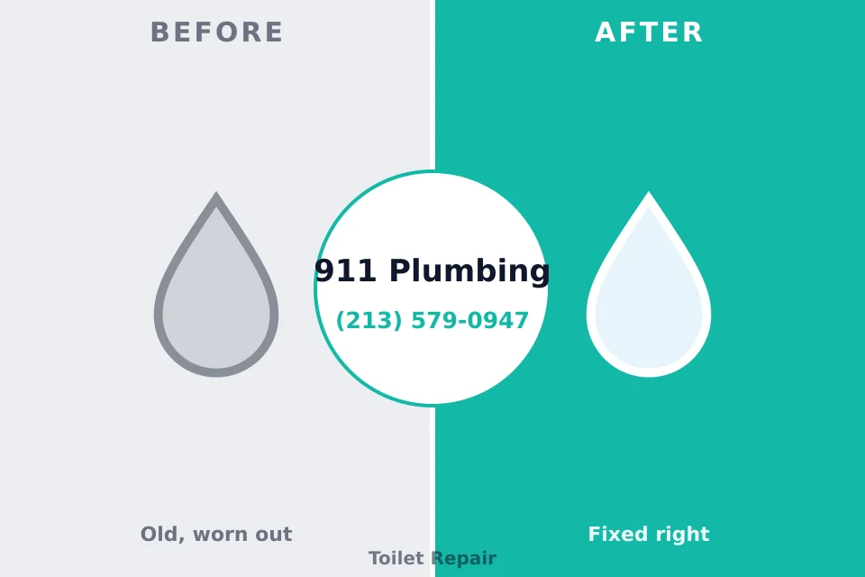 Before and after: plumbing repair Millis-Clicquot, MA